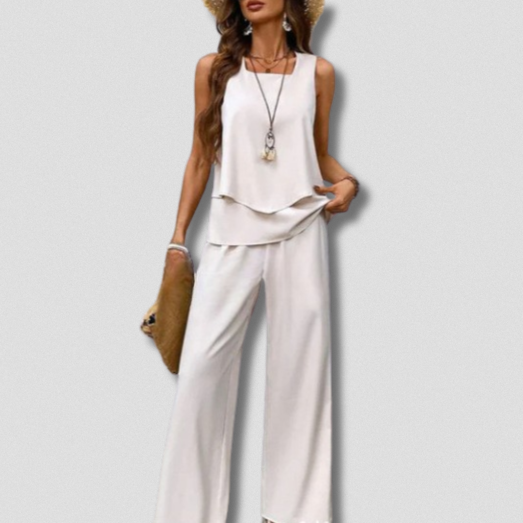 Neta - Completo artigianale Boho-Chic da donna