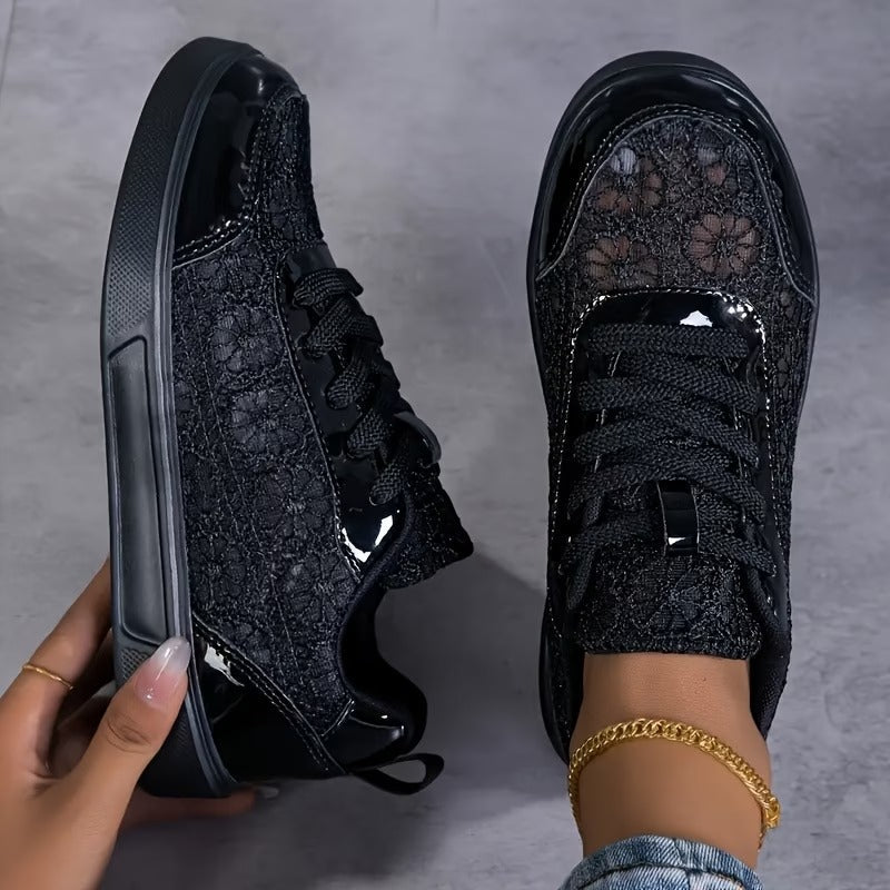 Camilla | Sneakers Ortopediche Eleganti in Pizzo 7