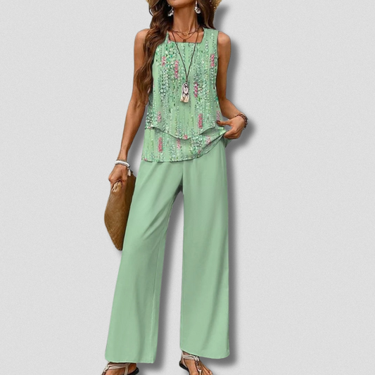 Neta - Completo artigianale Boho-Chic da donna