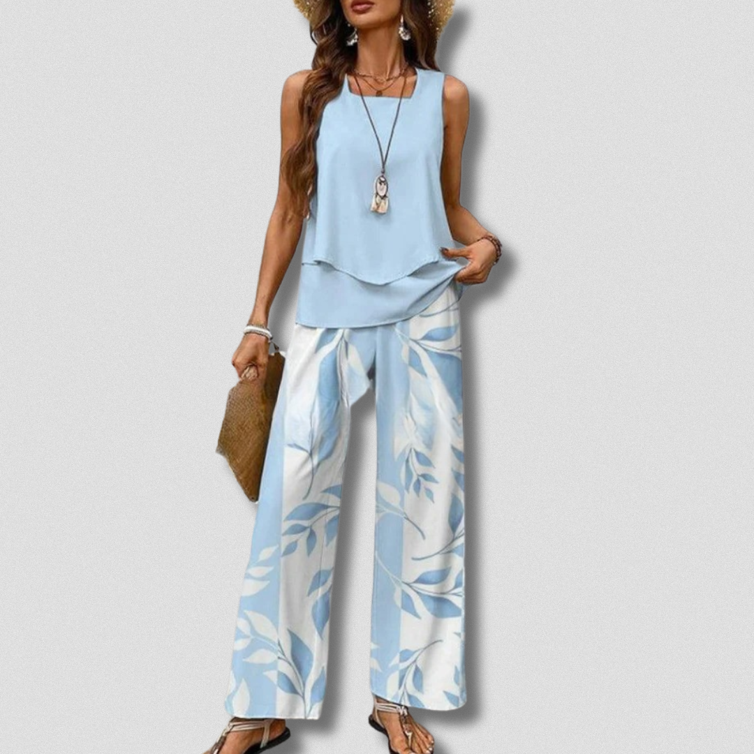 Neta - Completo artigianale Boho-Chic da donna