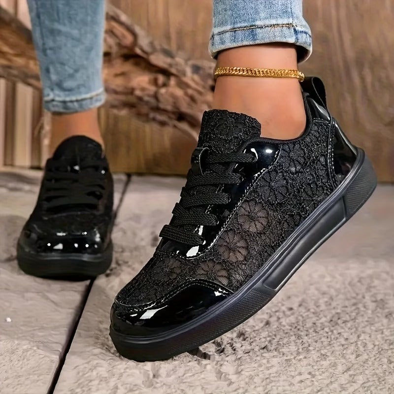 Camilla | Sneakers Ortopediche Eleganti in Pizzo 9