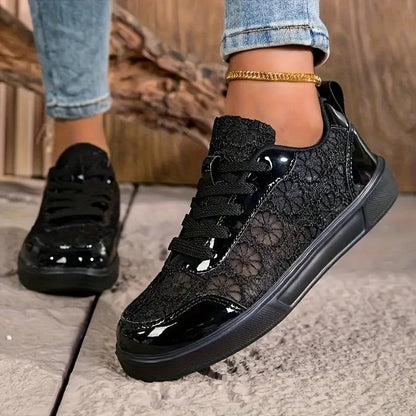 Camilla | Sneakers Ortopediche Eleganti in Pizzo 9