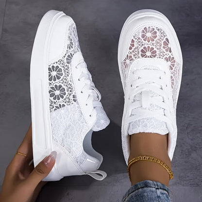 Camilla | Sneakers Ortopediche Eleganti in Pizzo 1