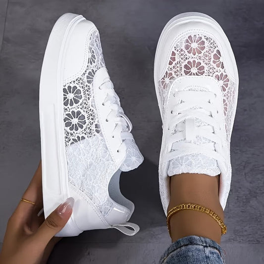 Camilla | Sneakers Ortopediche Eleganti in Pizzo 1