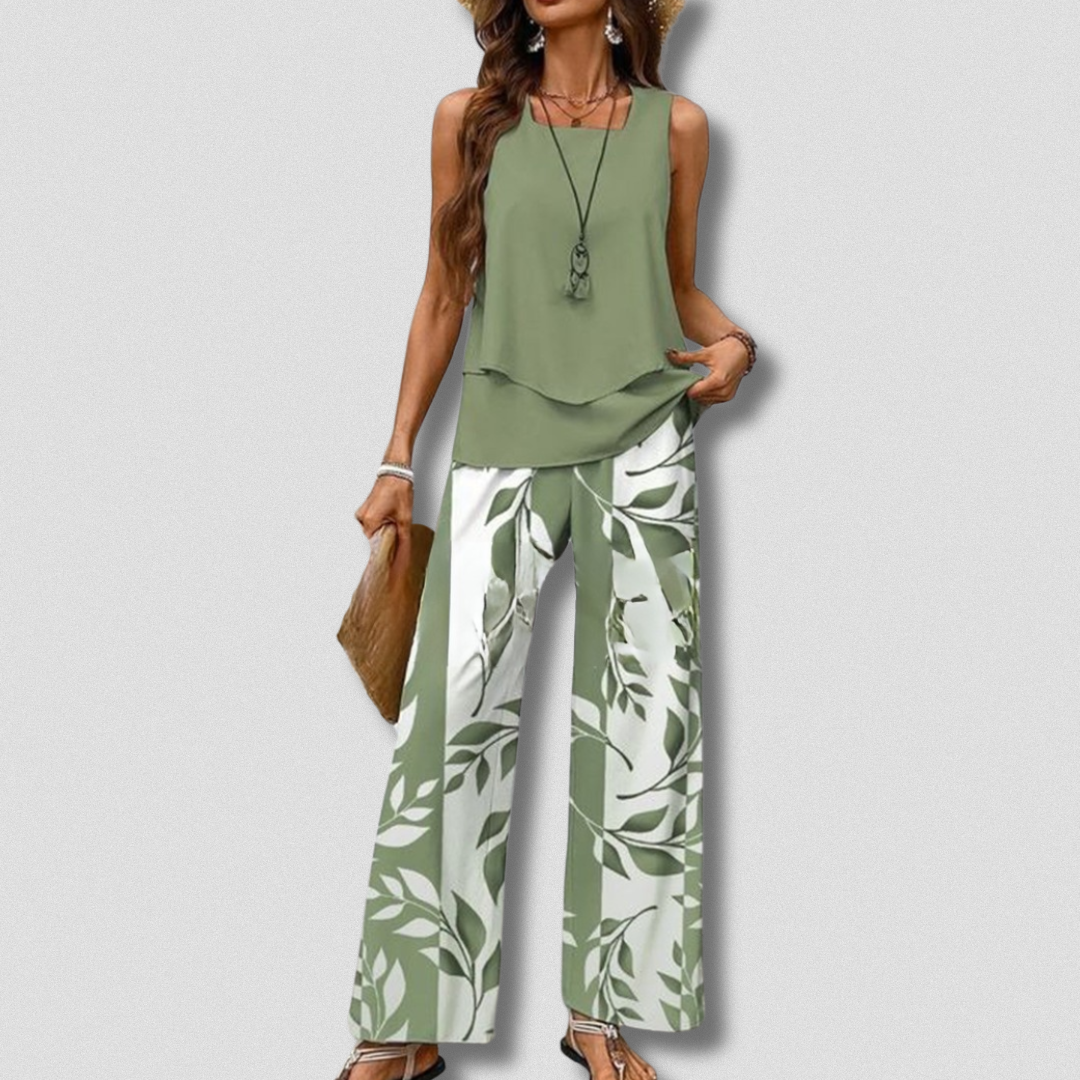 Neta - Completo artigianale Boho-Chic da donna