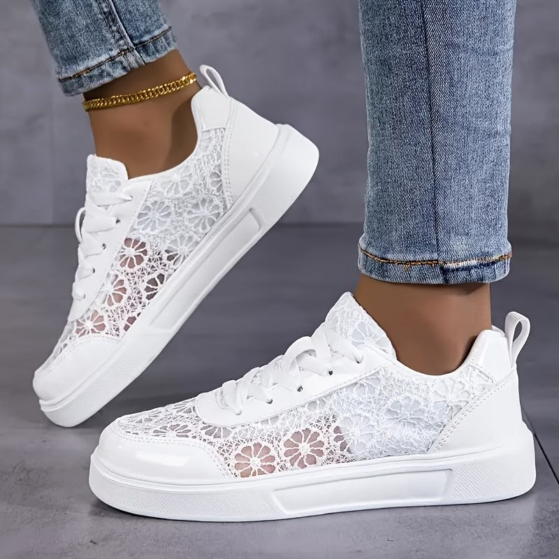Camilla | Sneakers Ortopediche Eleganti in Pizzo 3