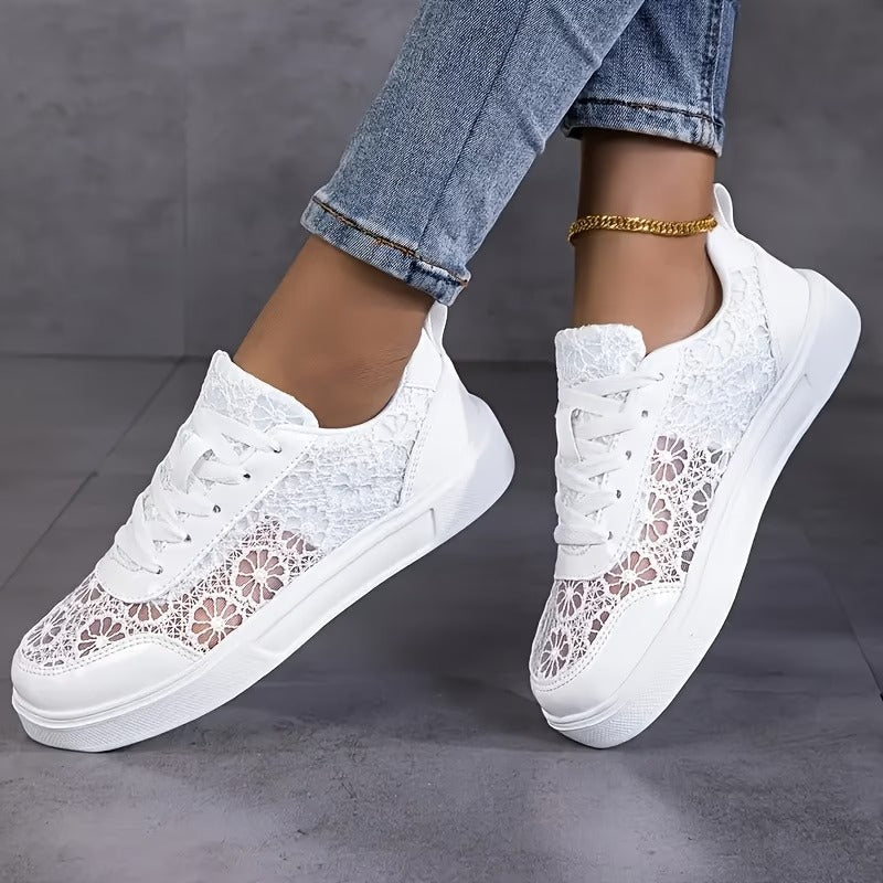 Camilla | Sneakers Ortopediche Eleganti in Pizzo 5
