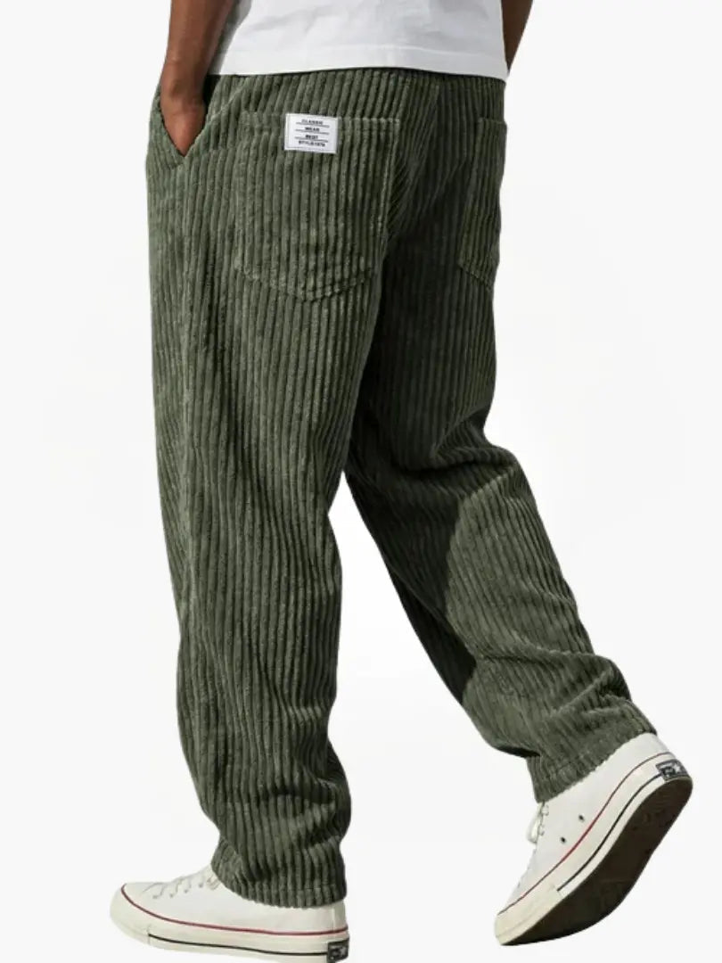 Gareth | Pantaloni Vintage in Velluto a Coste