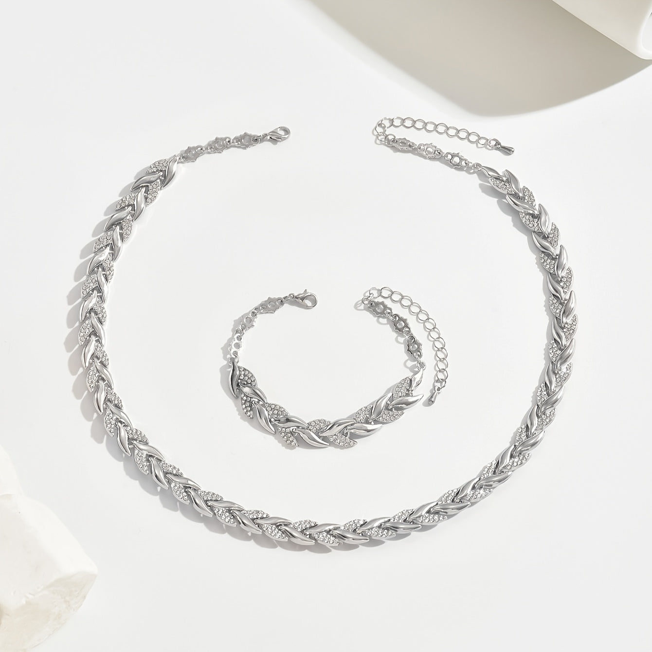 Claudine | Set Collana e Bracciale Coda di Pesce