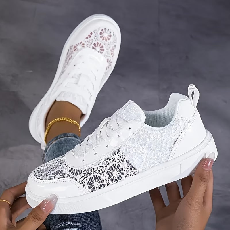 Camilla | Sneakers Ortopediche Eleganti in Pizzo 2