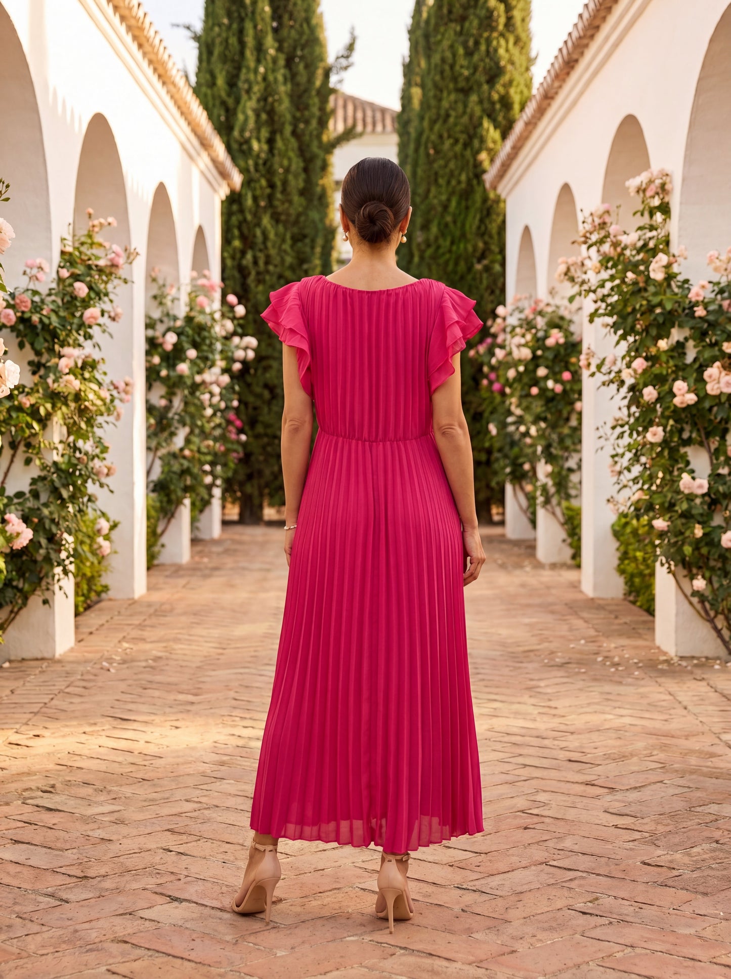 Valeria | Abito Plissettato da Cerimonia 4