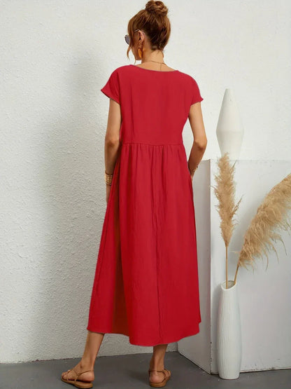 Gabrielle | Abito Midi Fluido ed Elegante