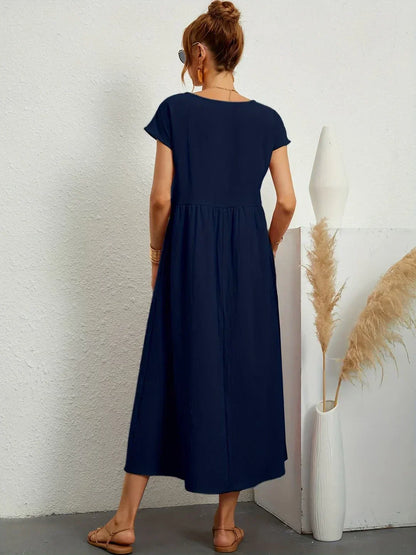 Gabrielle | Abito Midi Fluido ed Elegante