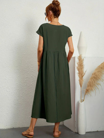 Gabrielle | Abito Midi Fluido ed Elegante