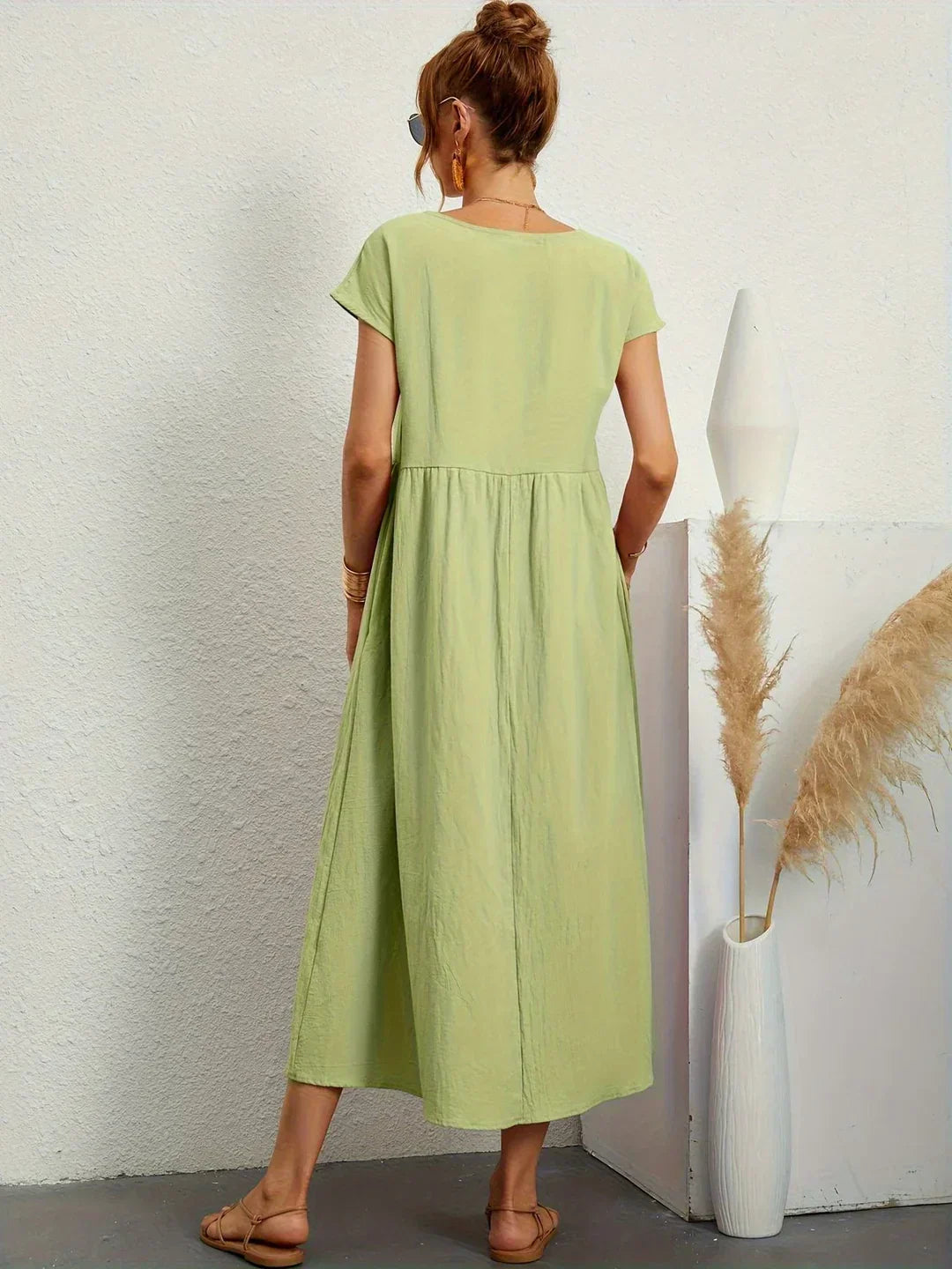 Gabrielle | Abito Midi Fluido ed Elegante