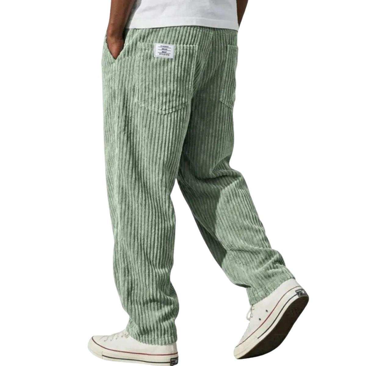 Gareth | Pantaloni Vintage in Velluto a Coste