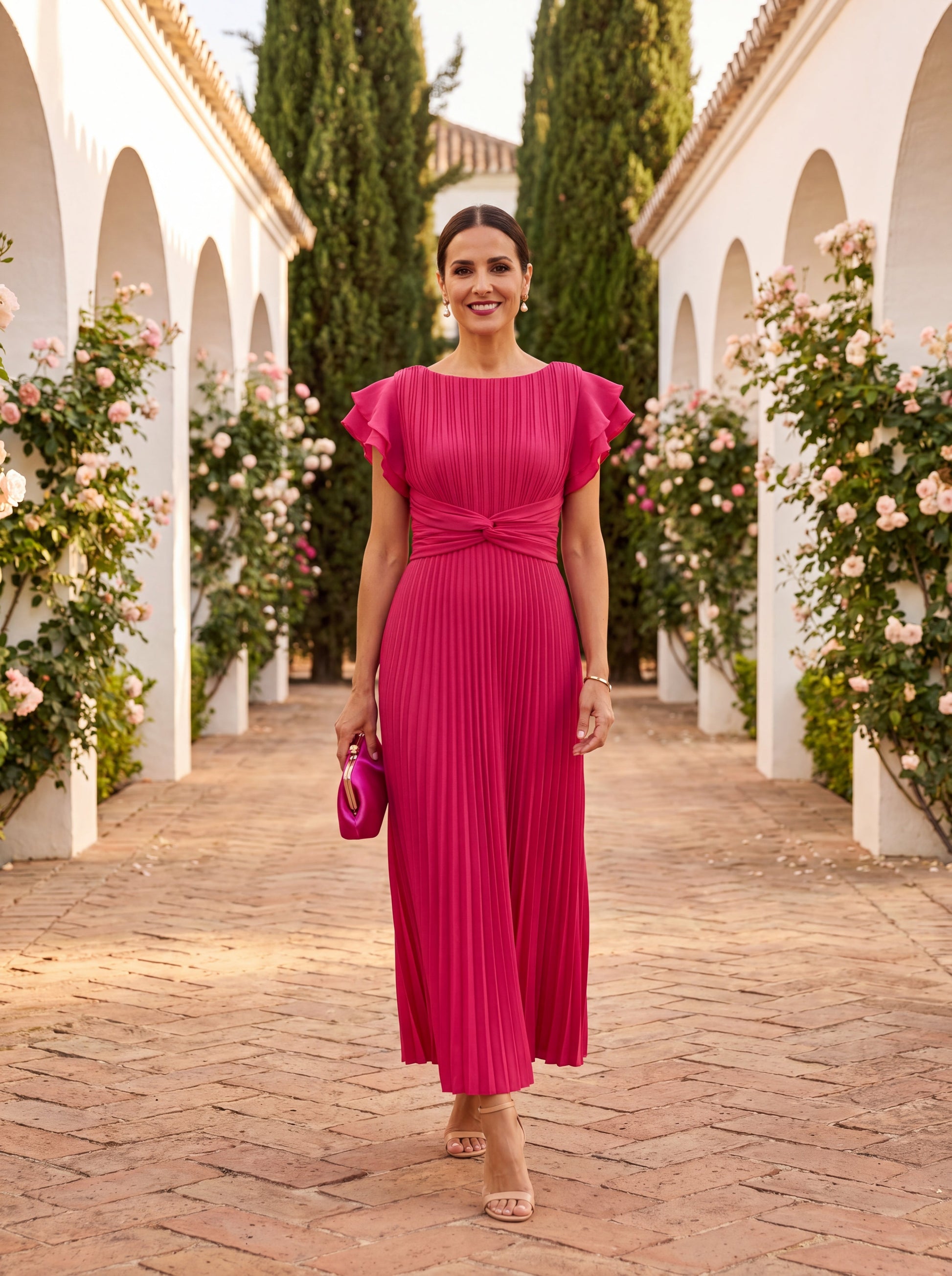 Valeria | Abito Plissettato da Cerimonia 1
