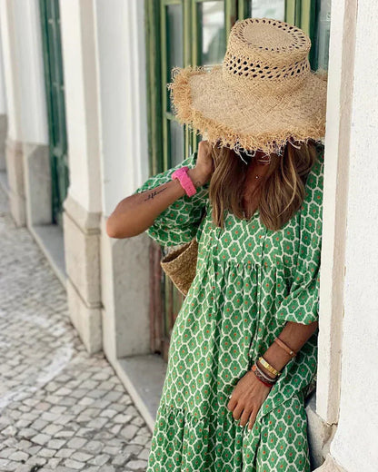 Berta | Abito Maxi Boho Leggero