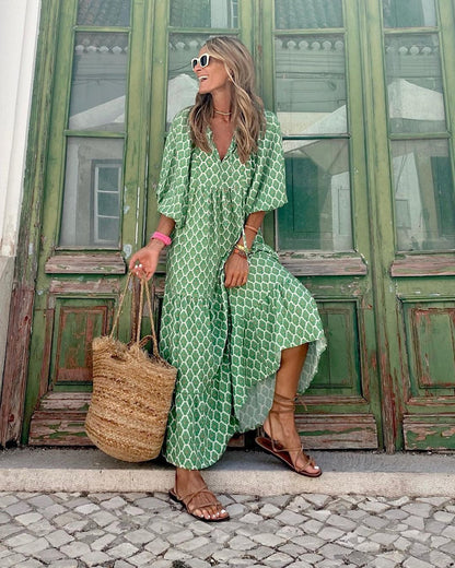 Berta | Abito Maxi Boho Leggero