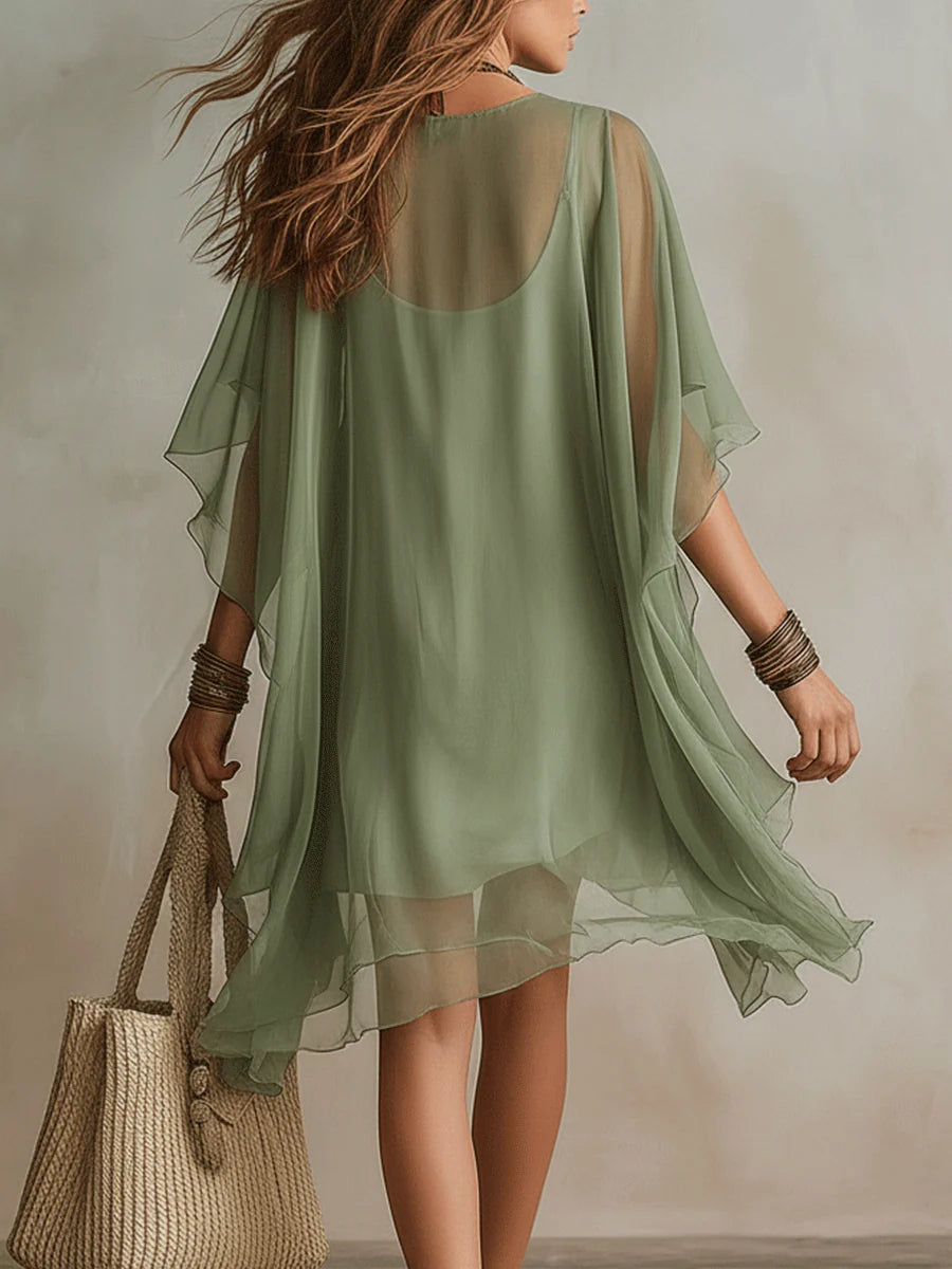 Clara | Abito Mini Boho Leggero con Silhouette Fluida 3