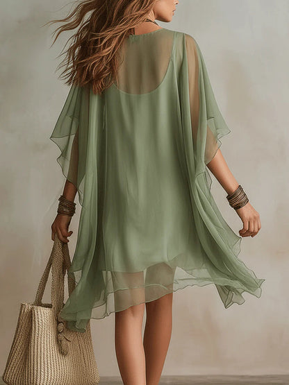 Clara | Abito Mini Boho Leggero con Silhouette Fluida 3