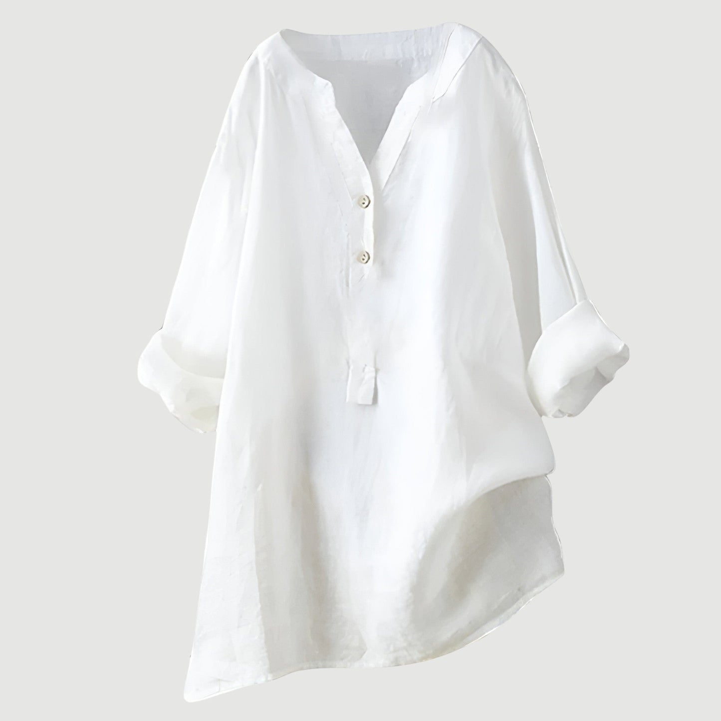 Lina | Blusa Estiva Leggera Effetto Lino