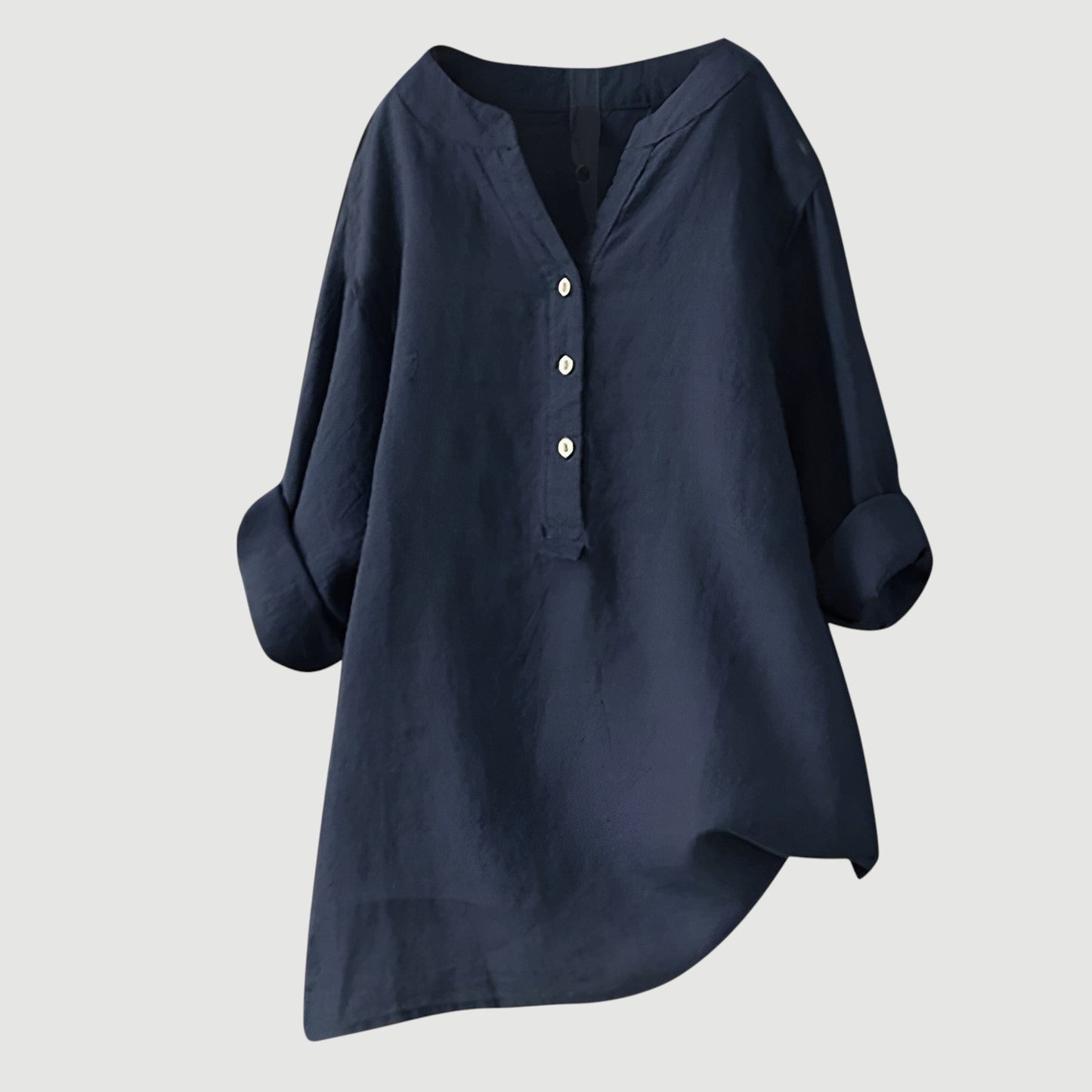 Lina | Blusa Estiva Leggera Effetto Lino