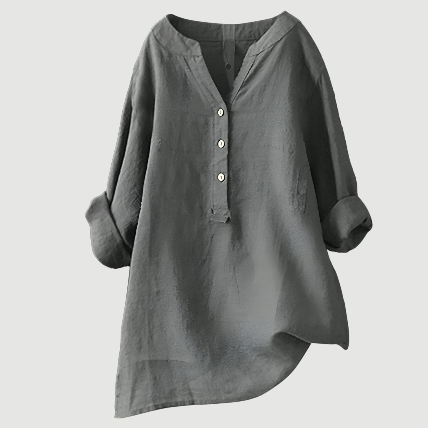 Lina | Blusa Estiva Leggera Effetto Lino