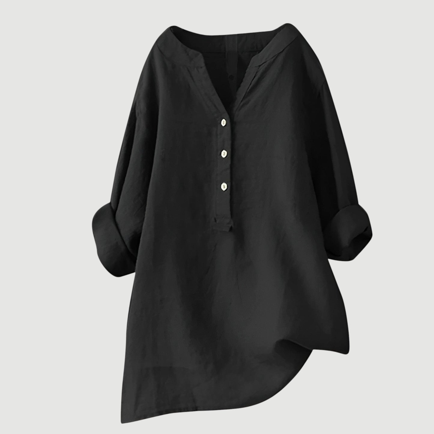 Lina | Blusa Estiva Leggera Effetto Lino