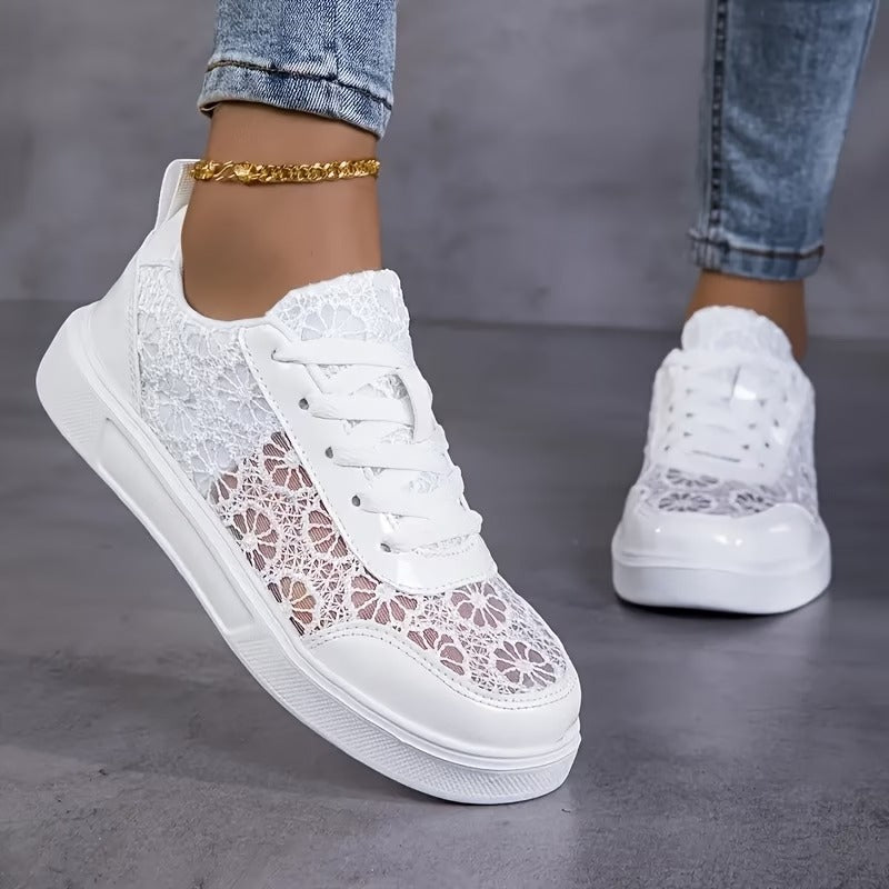 Camilla | Sneakers Ortopediche Eleganti in Pizzo 6