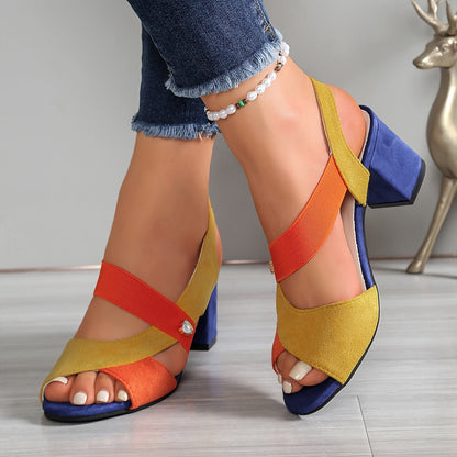 Chiara | Sandali Ortopedici Chic con Tacco Stabile 2