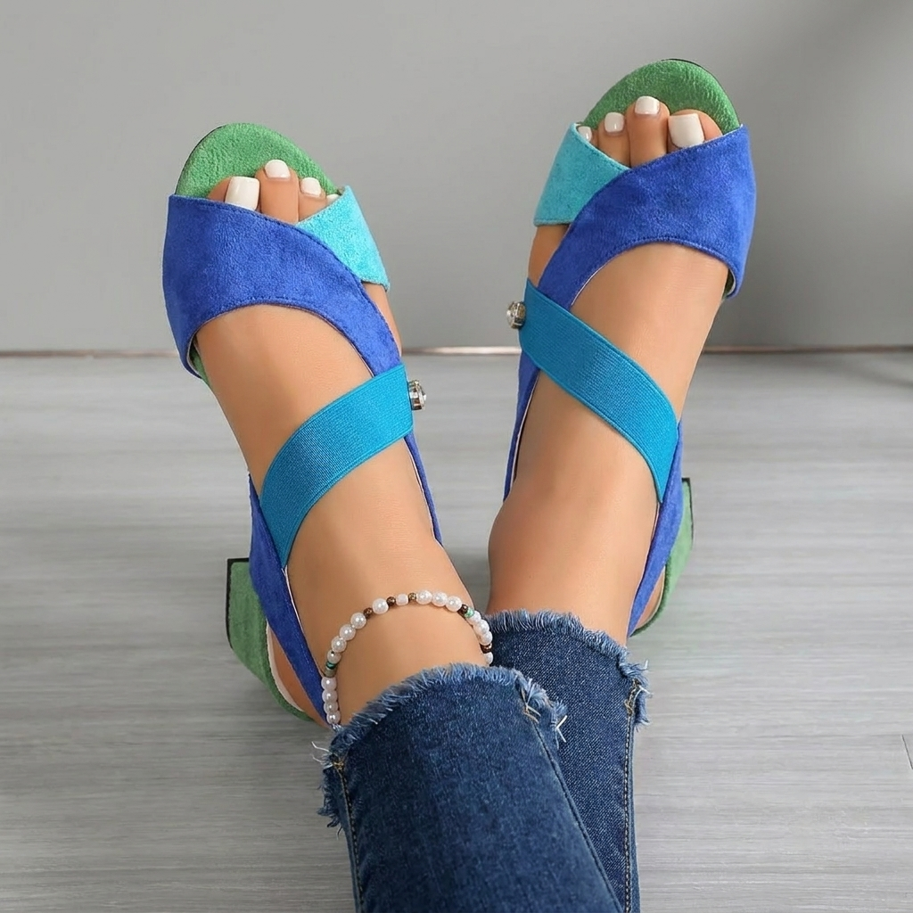 Chiara | Sandali Ortopedici Chic con Tacco Stabile 6