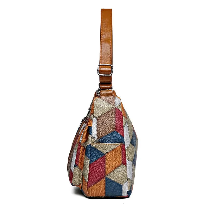Cecilia | Borsa a Tracolla Geometrica Elegante
