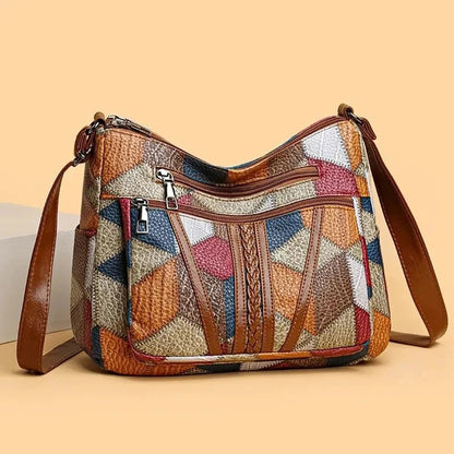 Cecilia | Borsa a Tracolla Geometrica Elegante