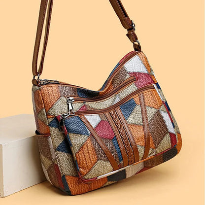 Cecilia | Borsa a Tracolla Geometrica Elegante