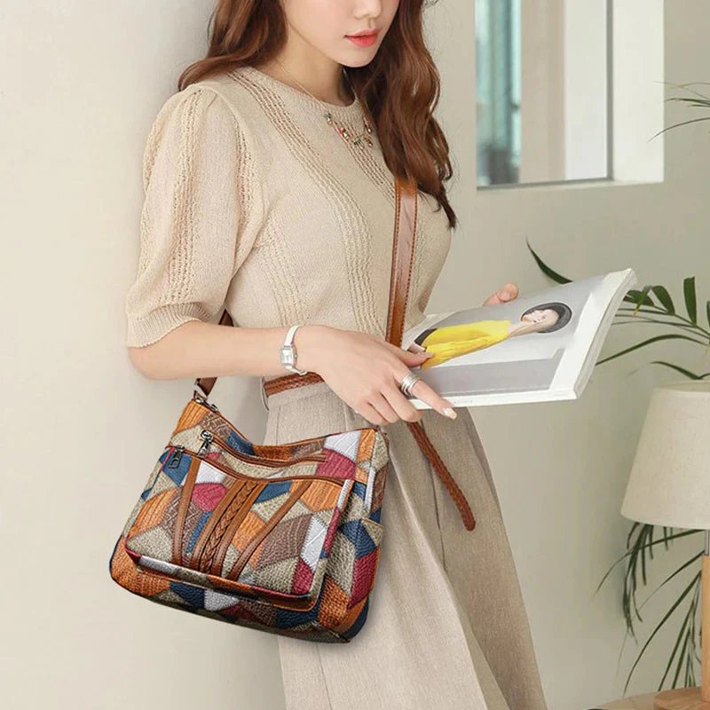 Cecilia | Borsa a Tracolla Geometrica Elegante
