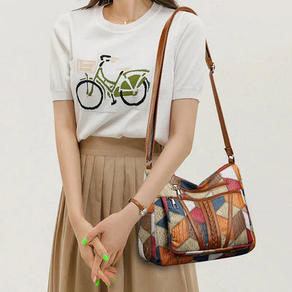Cecilia | Borsa a Tracolla Geometrica Elegante