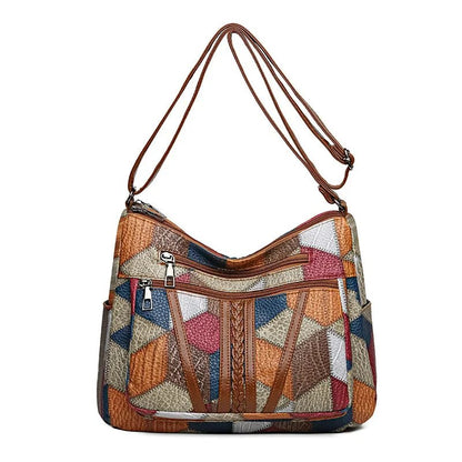 Cecilia | Borsa a Tracolla Geometrica Elegante