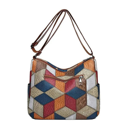 Cecilia | Borsa a Tracolla Geometrica Elegante